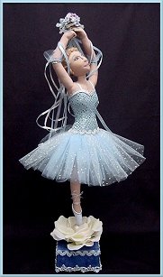 Ballerina doll for music hot sale box