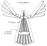 Assembly diagram for angel